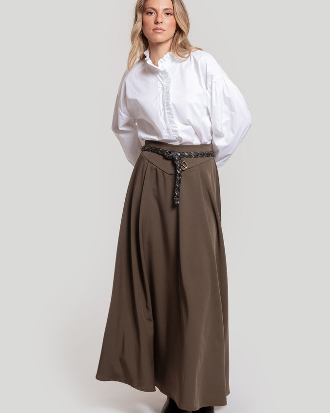 Falda Campera Pico Kaki