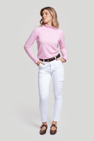 Pantalón Cargo Blanco