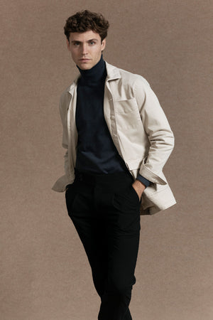 Sobrecamisa Hueso cuello Pana