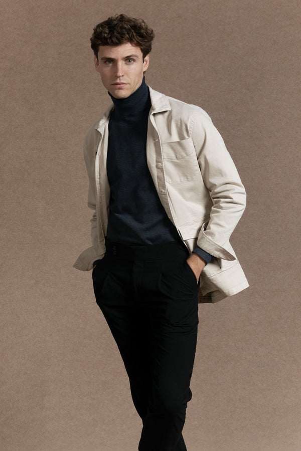 Sobrecamisa Hueso cuello Pana