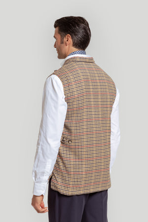 Chaleco Espiga Marron