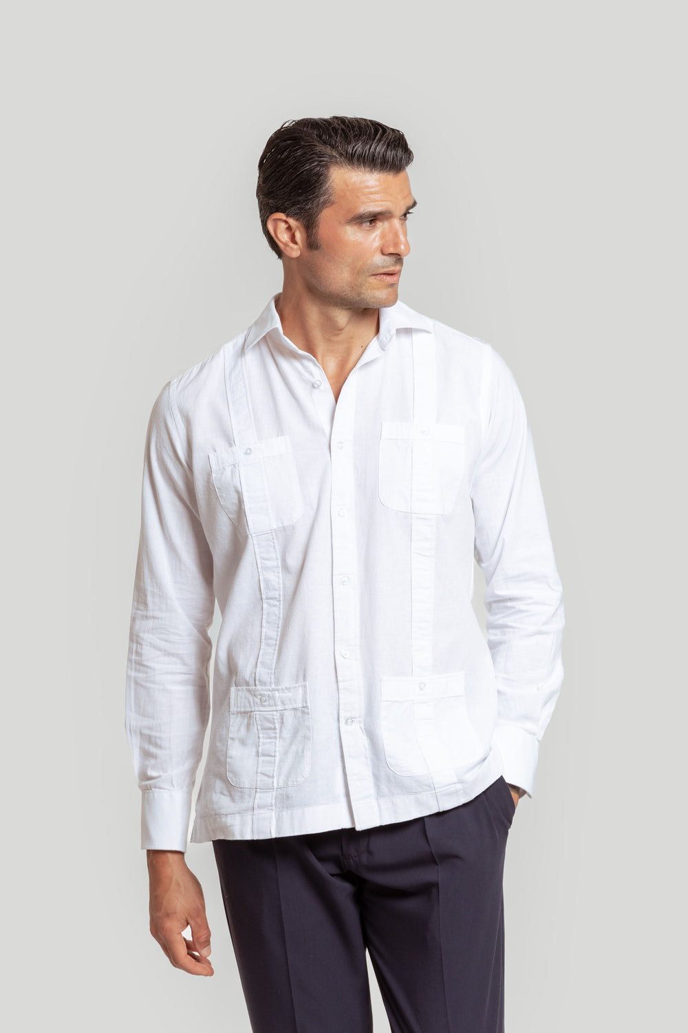 Guayabera Blanco