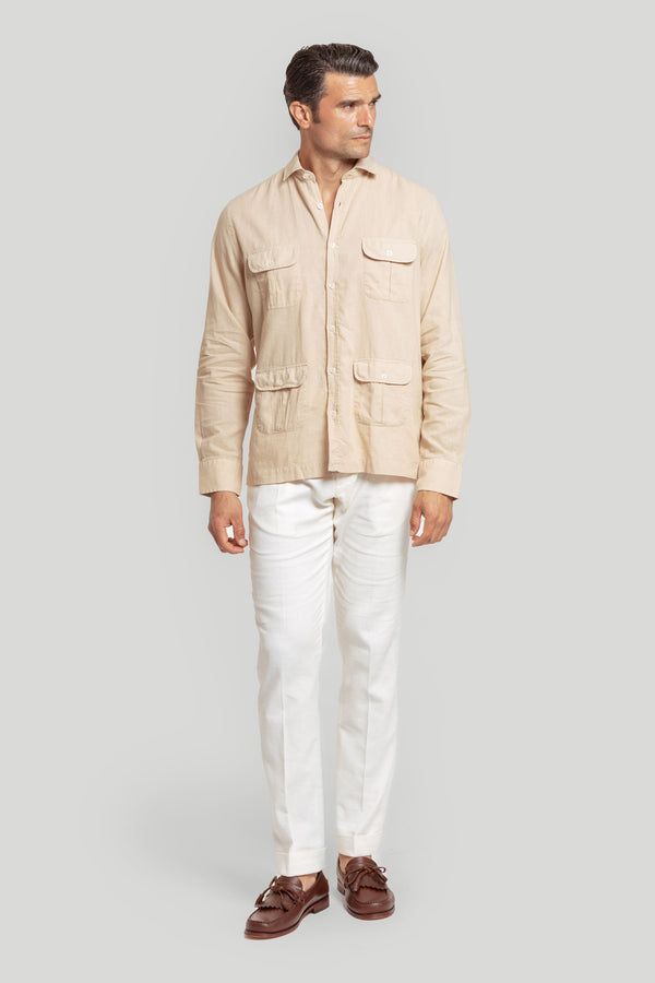 Camisa Cubana Camel