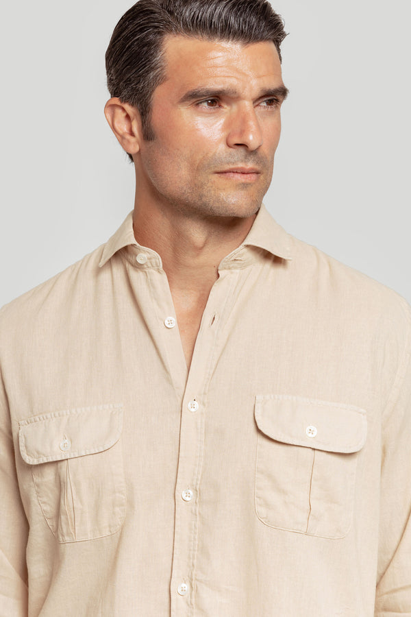 Camisa Cubana Camel