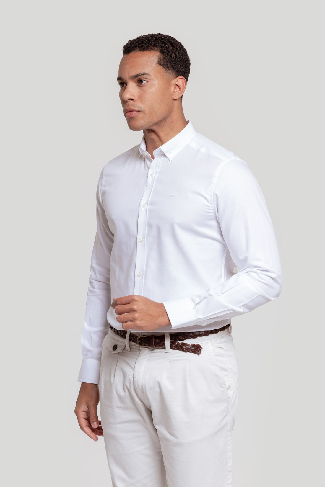 WHITE OXFORD SHIRT