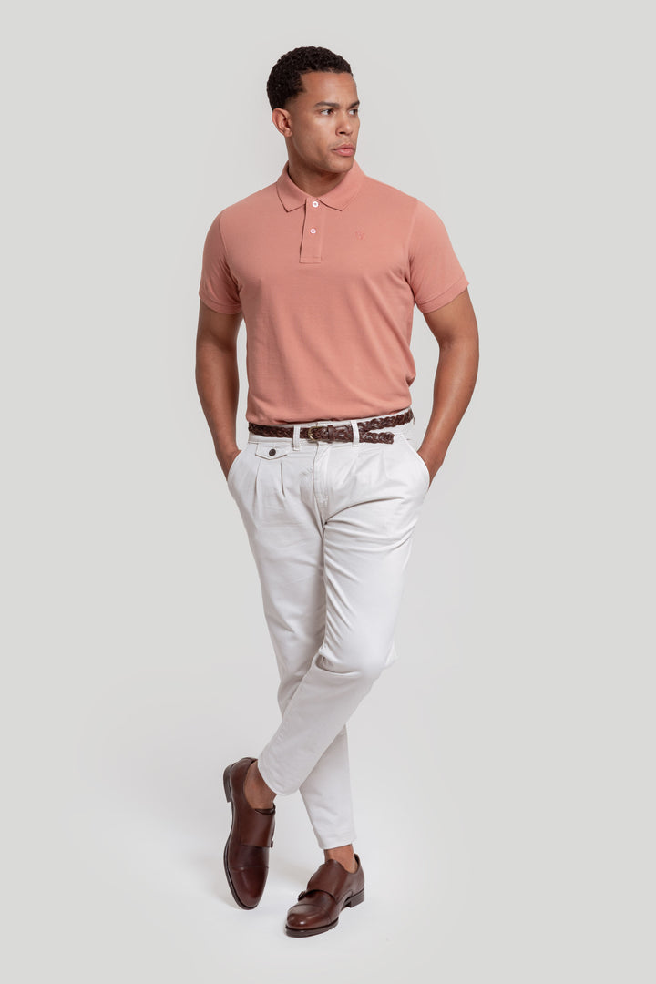 Polo Escudo Teja