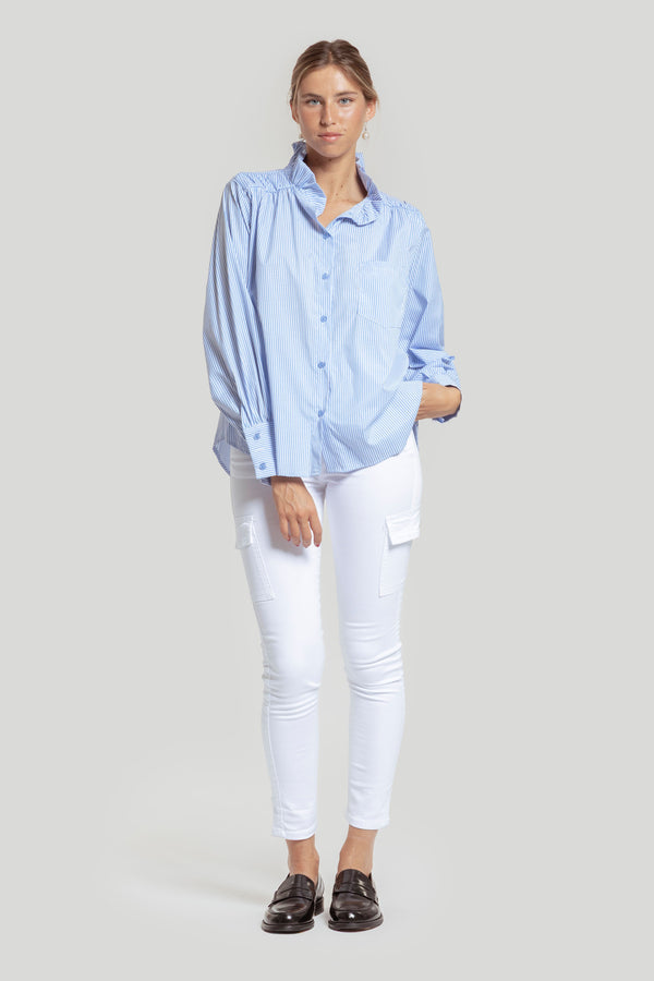 Camisa Rayas Flecos
