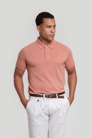 Polo Escudo Teja