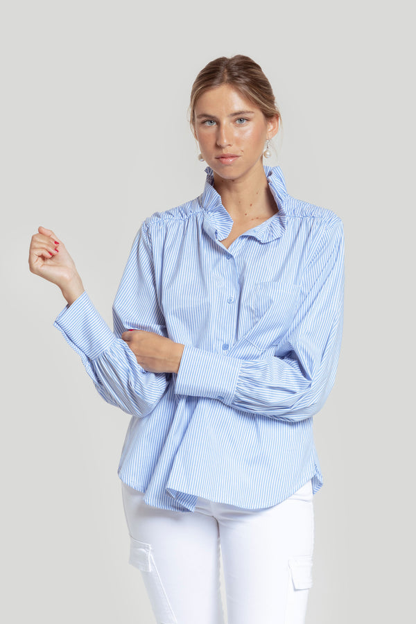 Camisa Rayas Flecos