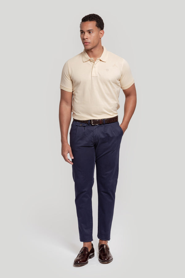 Polo Escudo Vainilla