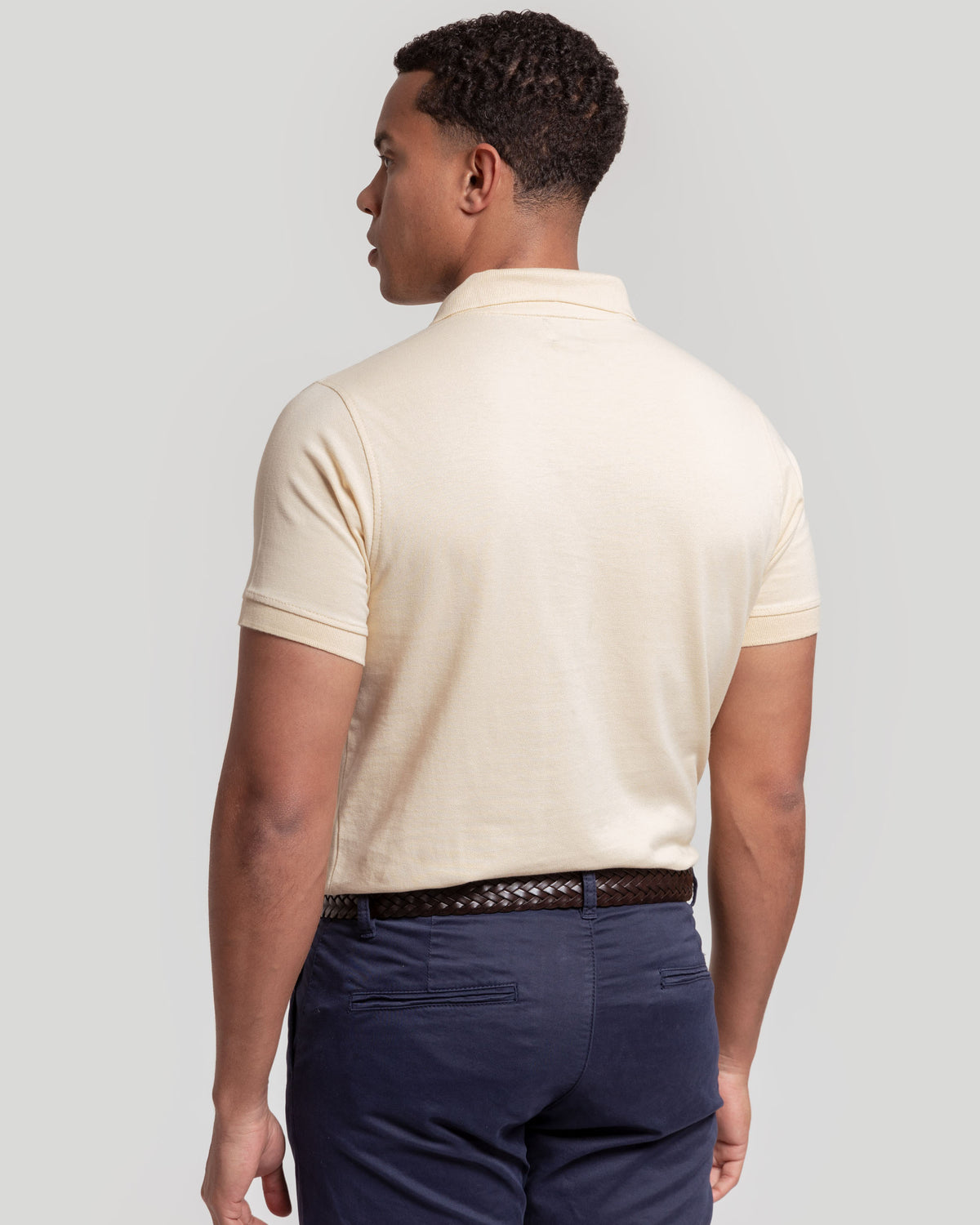 Polo Escudo Baunilha