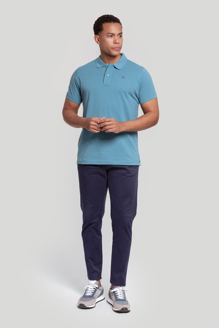 Polo Escudo Zafiro