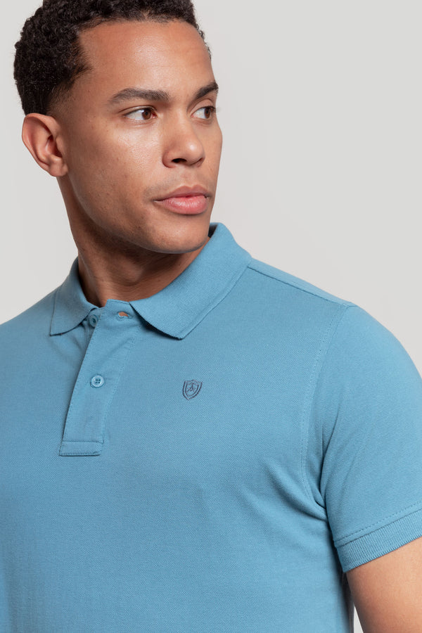 Polo Escudo Zafiro