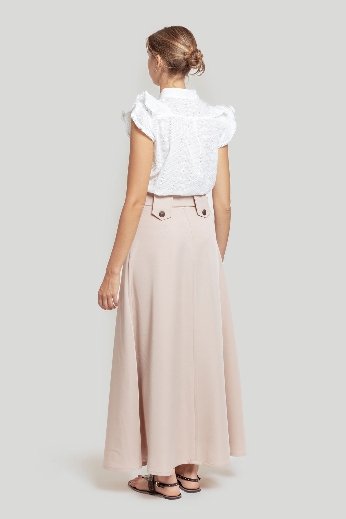 Falda Romeria Hueso