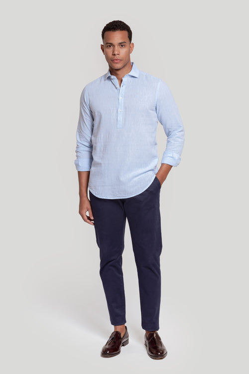 Polera Celeste
