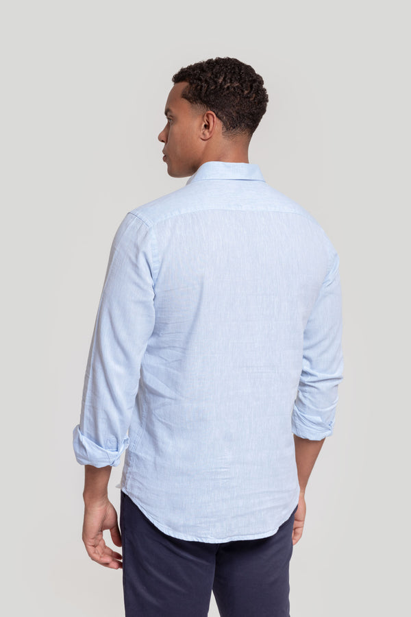 Polera Celeste