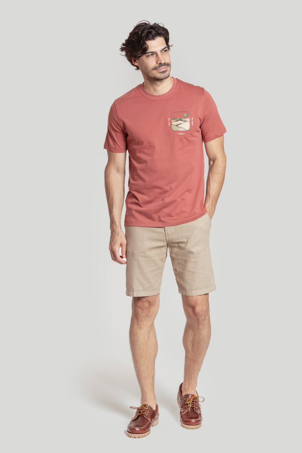 Camiseta Golden Hour Teja