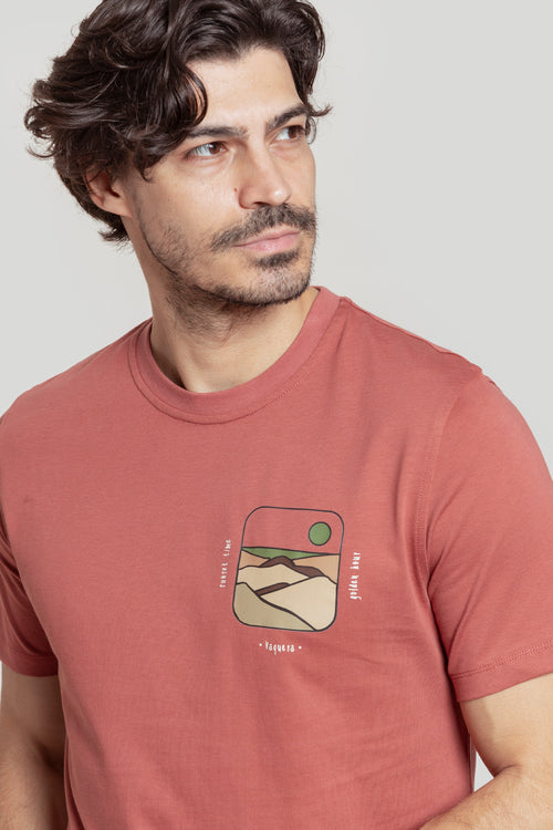 Camiseta Golden Hour Teja