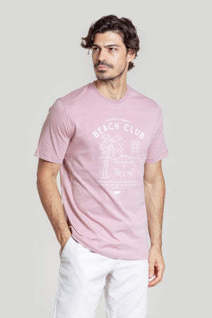 Camiseta Palmera Buganvilla