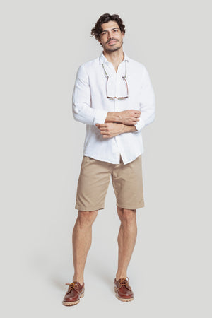 Camisa Lino Blanca