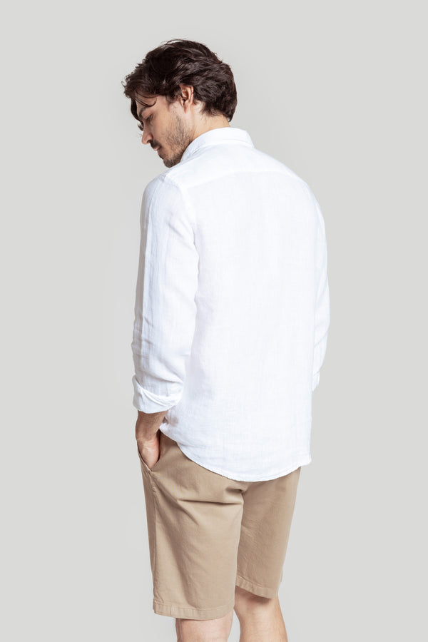 Camisa Lino Blanca