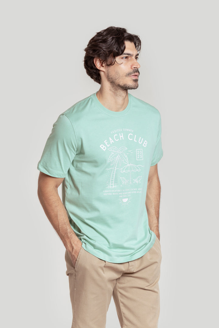 Camiseta Palmera Hoja
