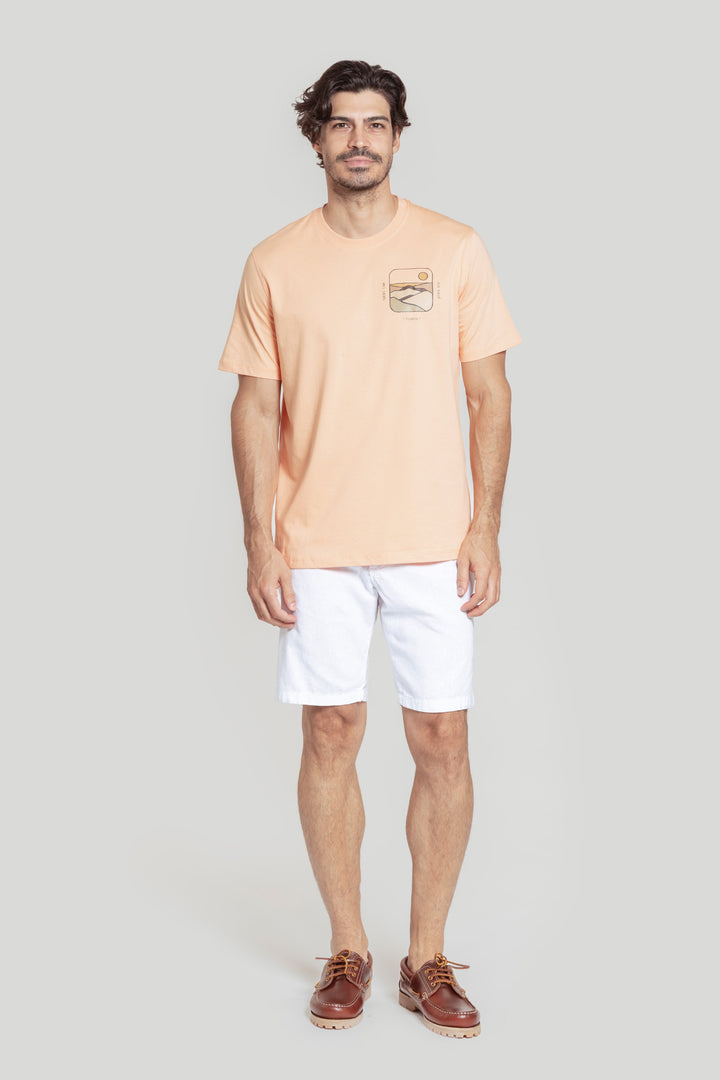 Camiseta Golden Hour Naranja