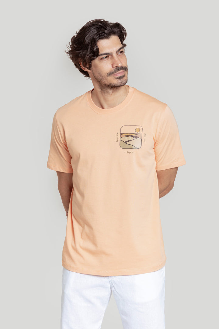 Camiseta Golden Hour Naranja