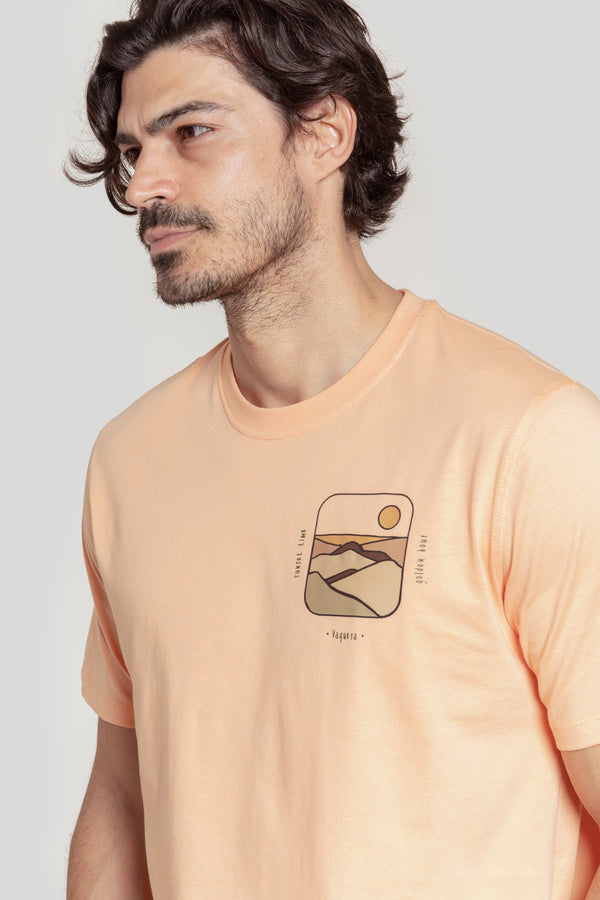 Camiseta Golden Hour Naranja