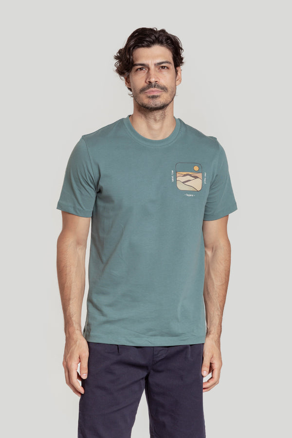 Camiseta Golden Hour Menta
