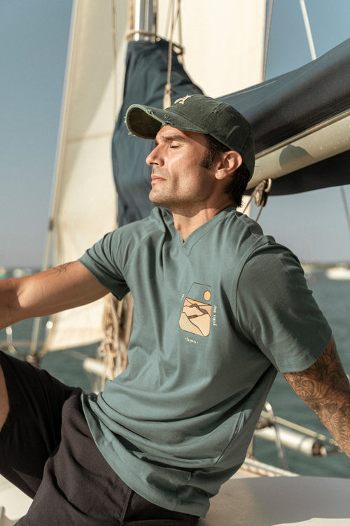 Camiseta Golden Hour Menta