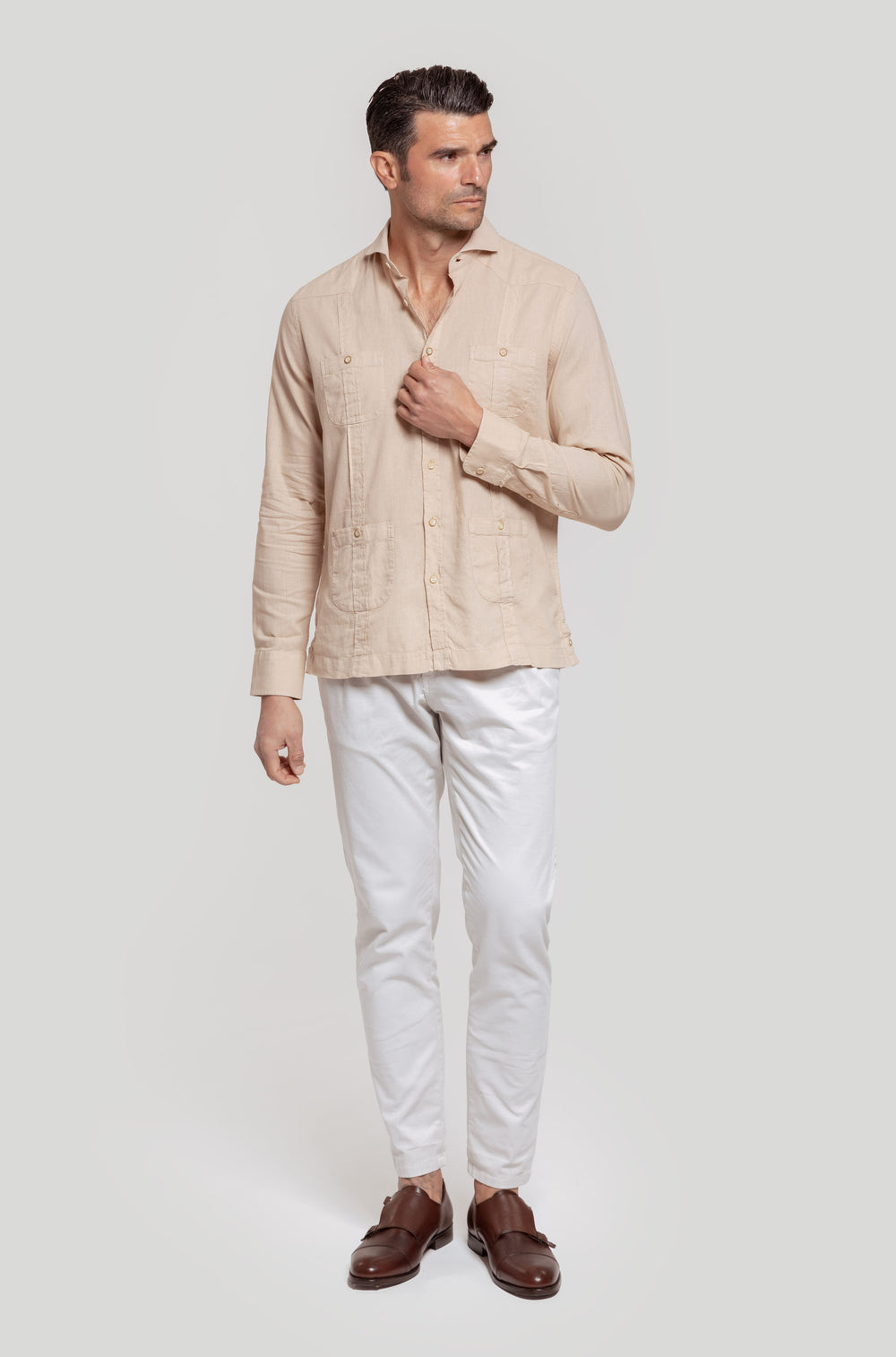 Guayabera Camel