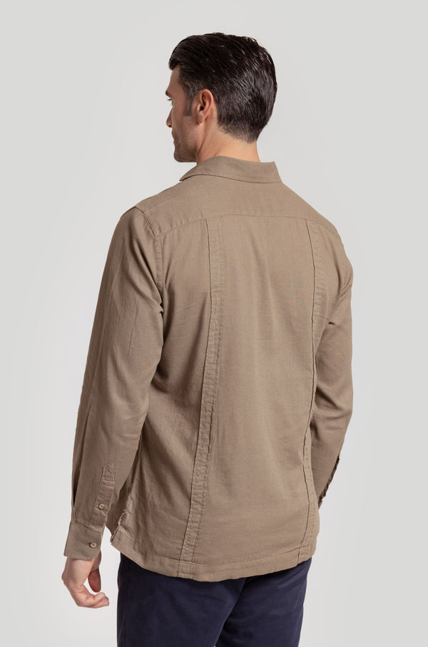 Guayabera Kaki