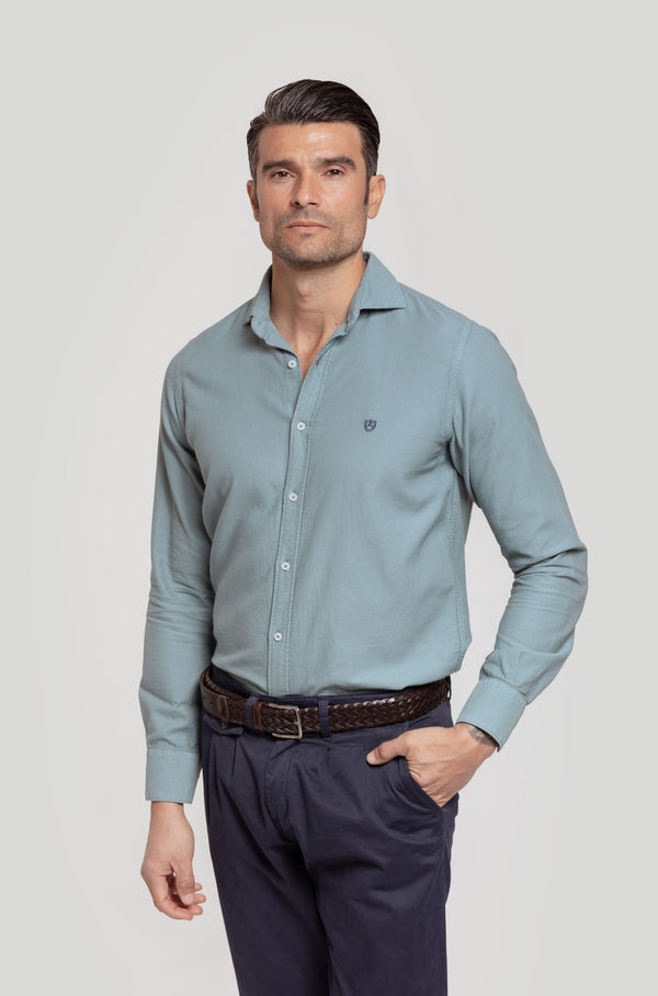 Camisa Mini Estructura Verde