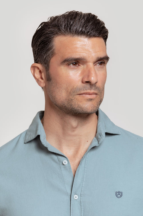Camisa Mini Estructura Verde