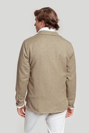 Parka Bolsillos Kaki