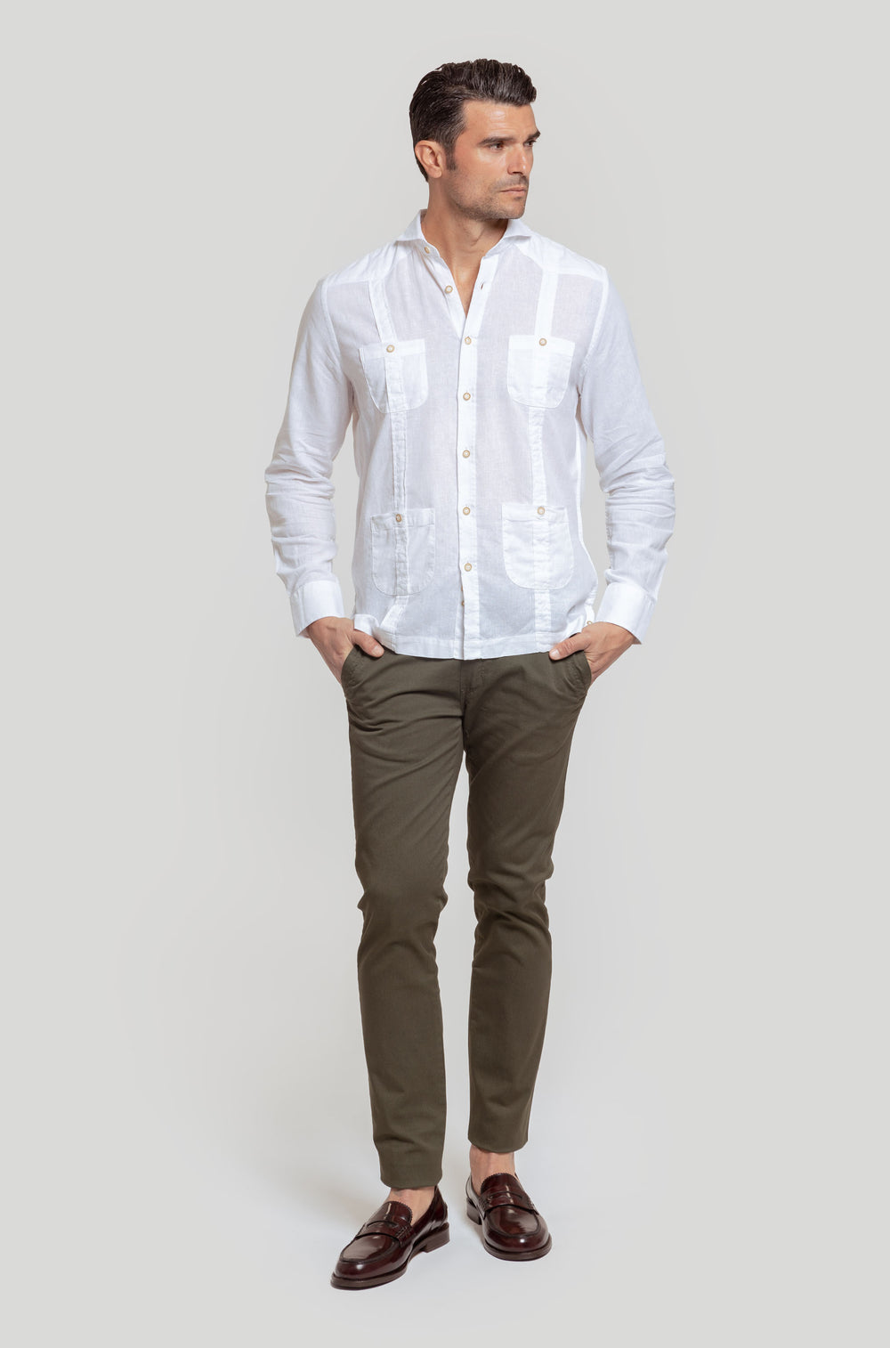 Guayabera Blanca