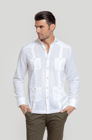 Guayabera Blanca