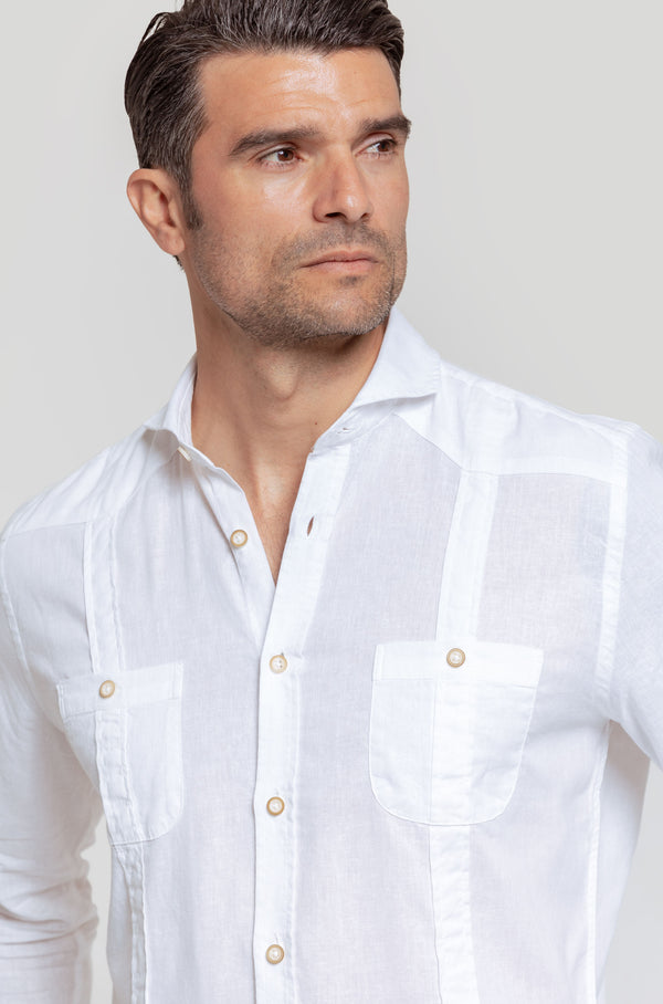 Guayabera Blanca
