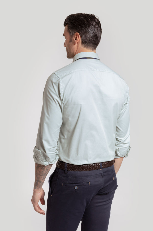 Camisa Estructura Verde