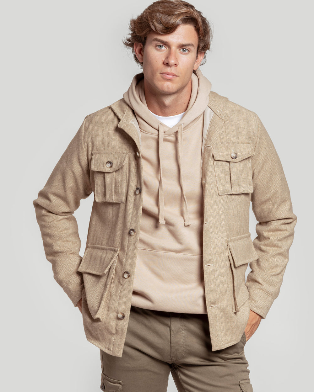 Camel Pocket Parka - Brío