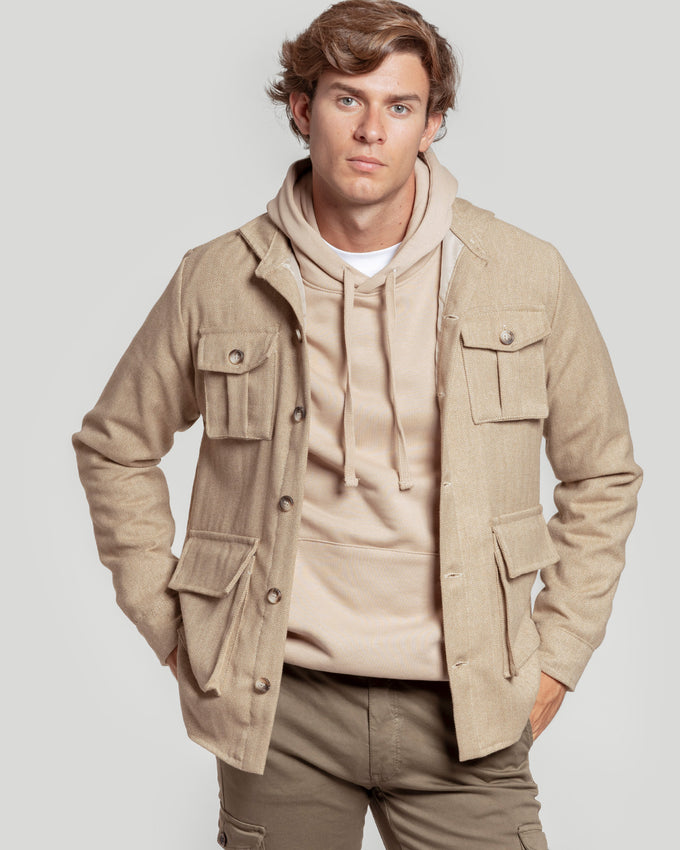 Camel Pocket Parka - Brío