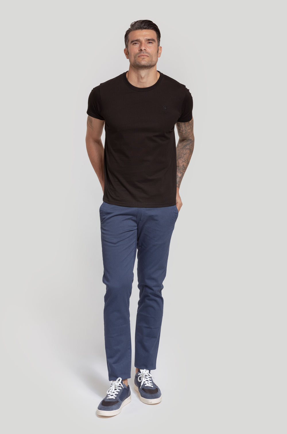 Camiseta Manga Corta Negro