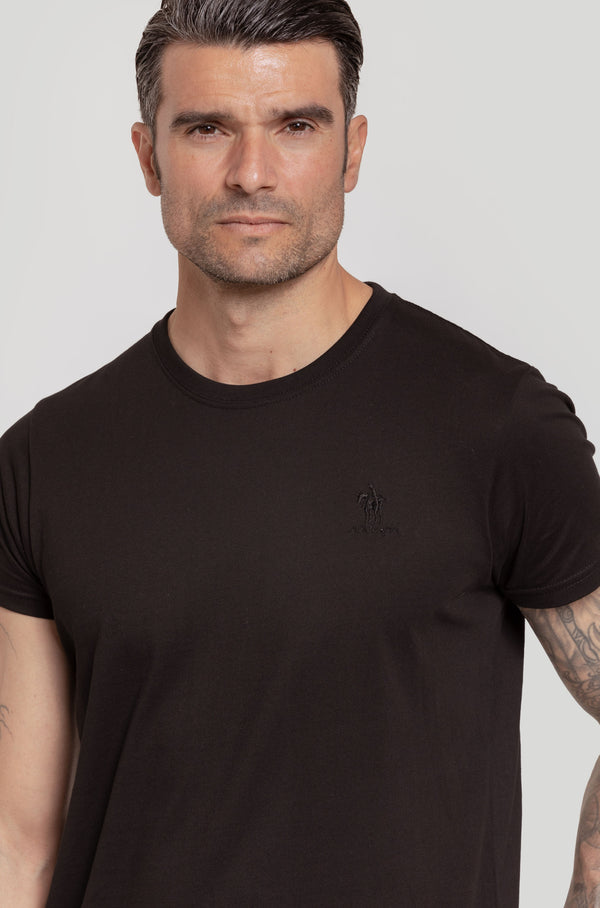 Camiseta Manga Corta Negro