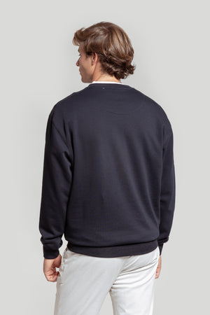 Sudadera Va Etnica Marino