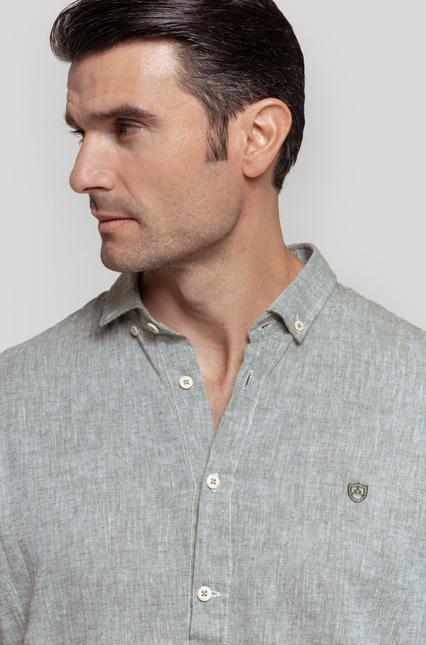 Camisa Polera Kaki