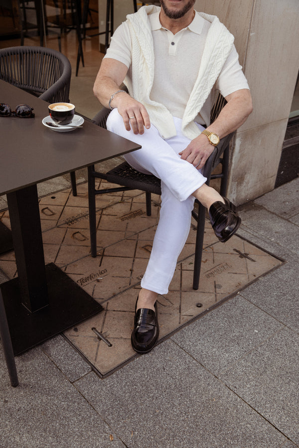 Pantalón Cinco Bolsillos Blanco