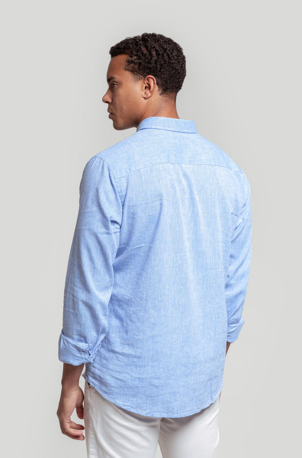 Camisa Polera Azul Noche