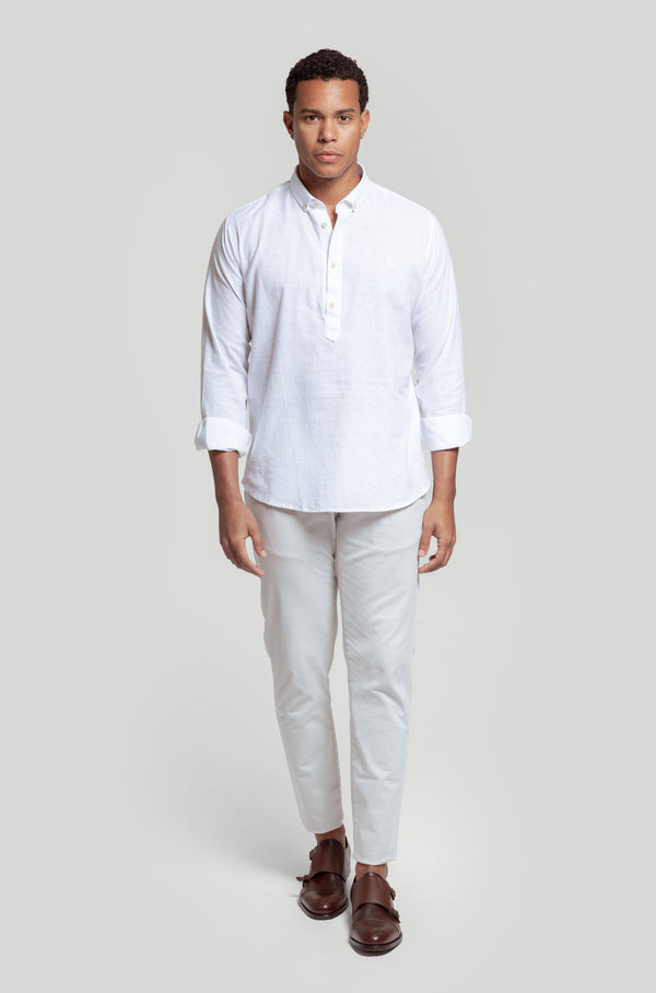 Camisa Polera Blanca