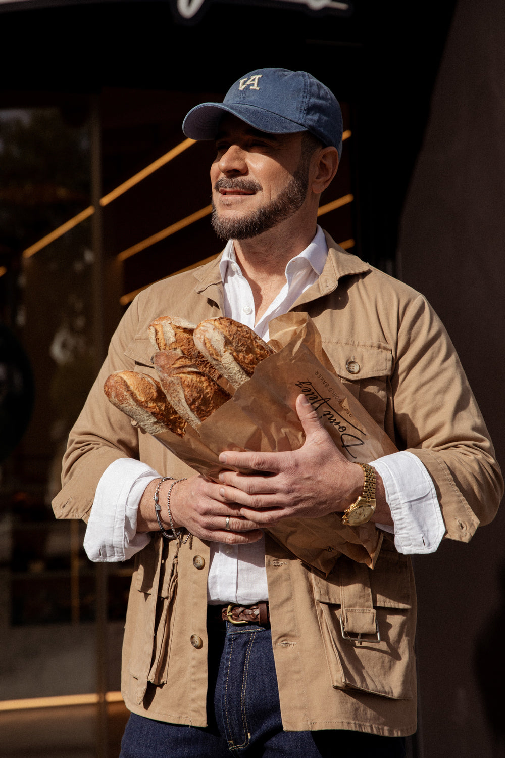 Sahariana Cinturon Camel